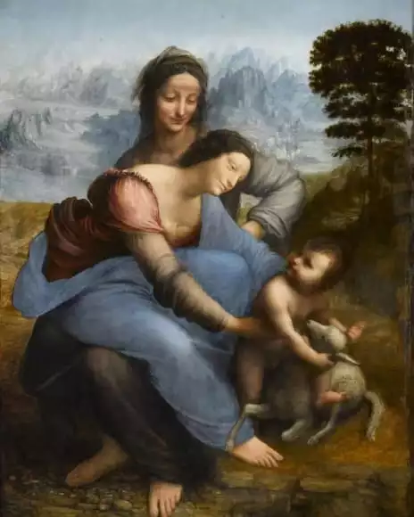 The Virgin and Child with Saint Anne